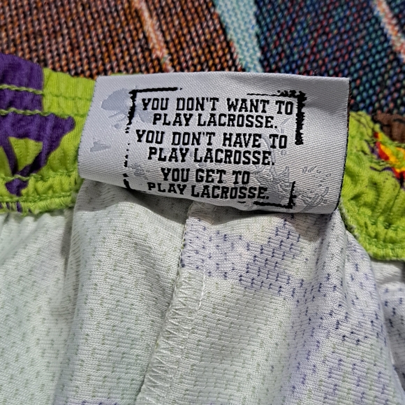 🌈NWOT LACROSSE SHORTS-L - Picture 5 of 7